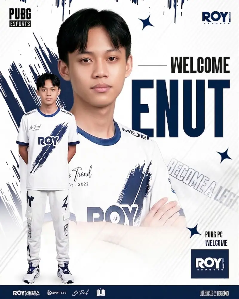 B体育-ROY战队社媒官宣：ENUT加入